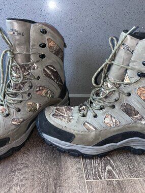 Rustic Ridge Mens Hunting Boots Size 13M Style 1742277 Realtree Camo Shoes